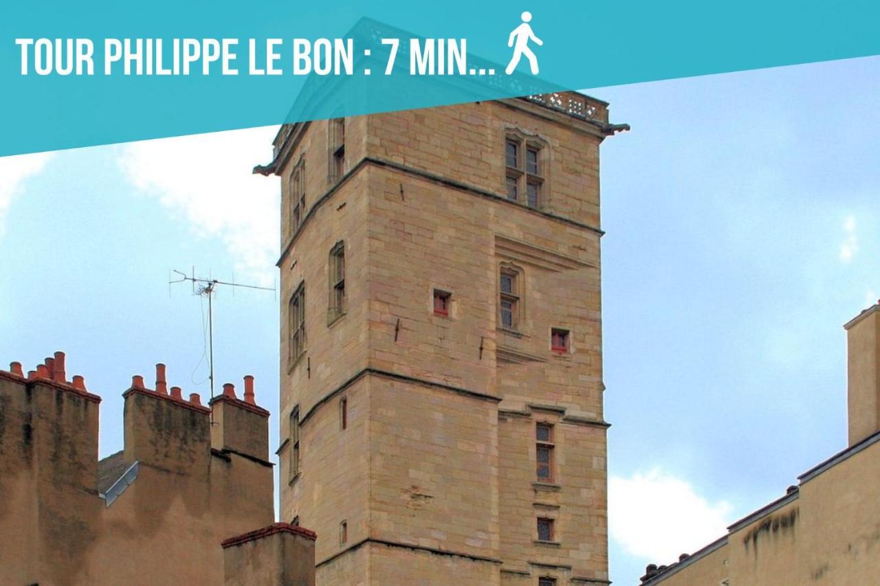 Le Dormeur Du Val - Topdestination Dijon - Centre Ville - Classe 3 Etoiles Dış mekan fotoğraf